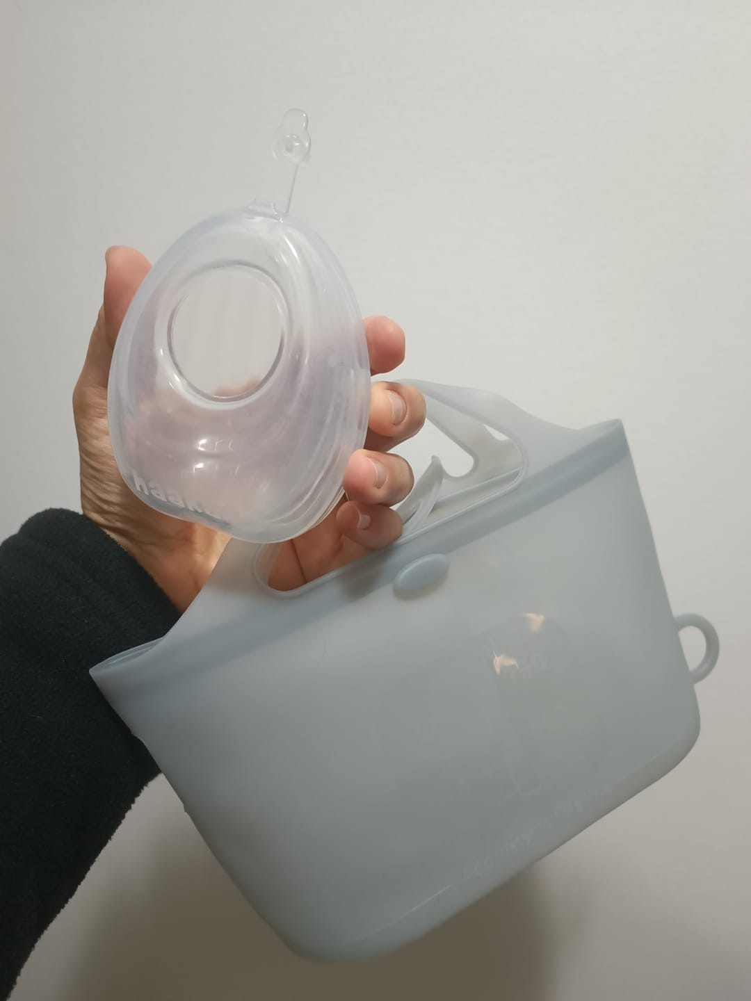 Customer photo review of Set de 2 Shell de 75 ml más bolsa esterilizadora de 750 ml