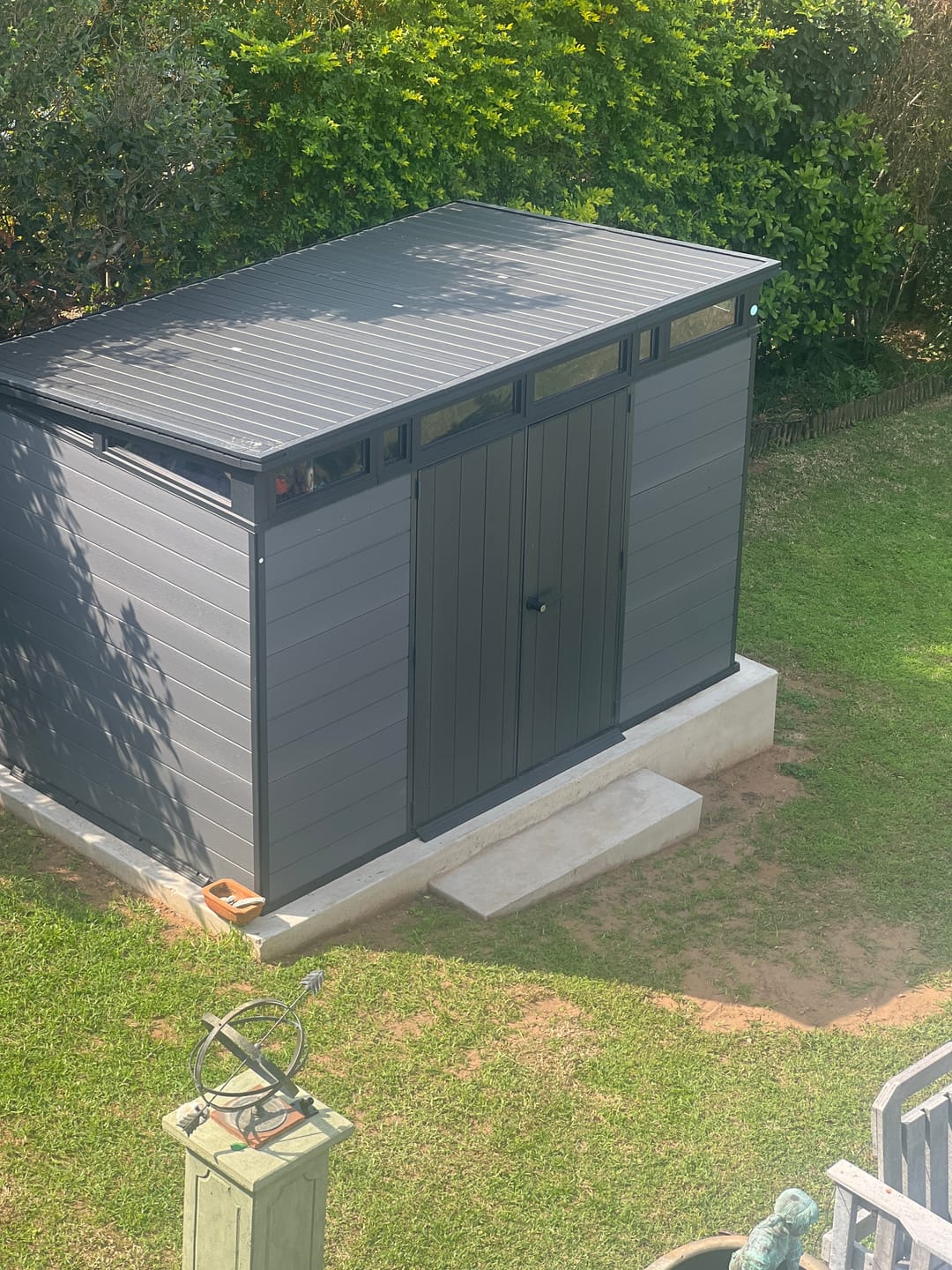 Customer photo review of Cortina 11x7ft Shed