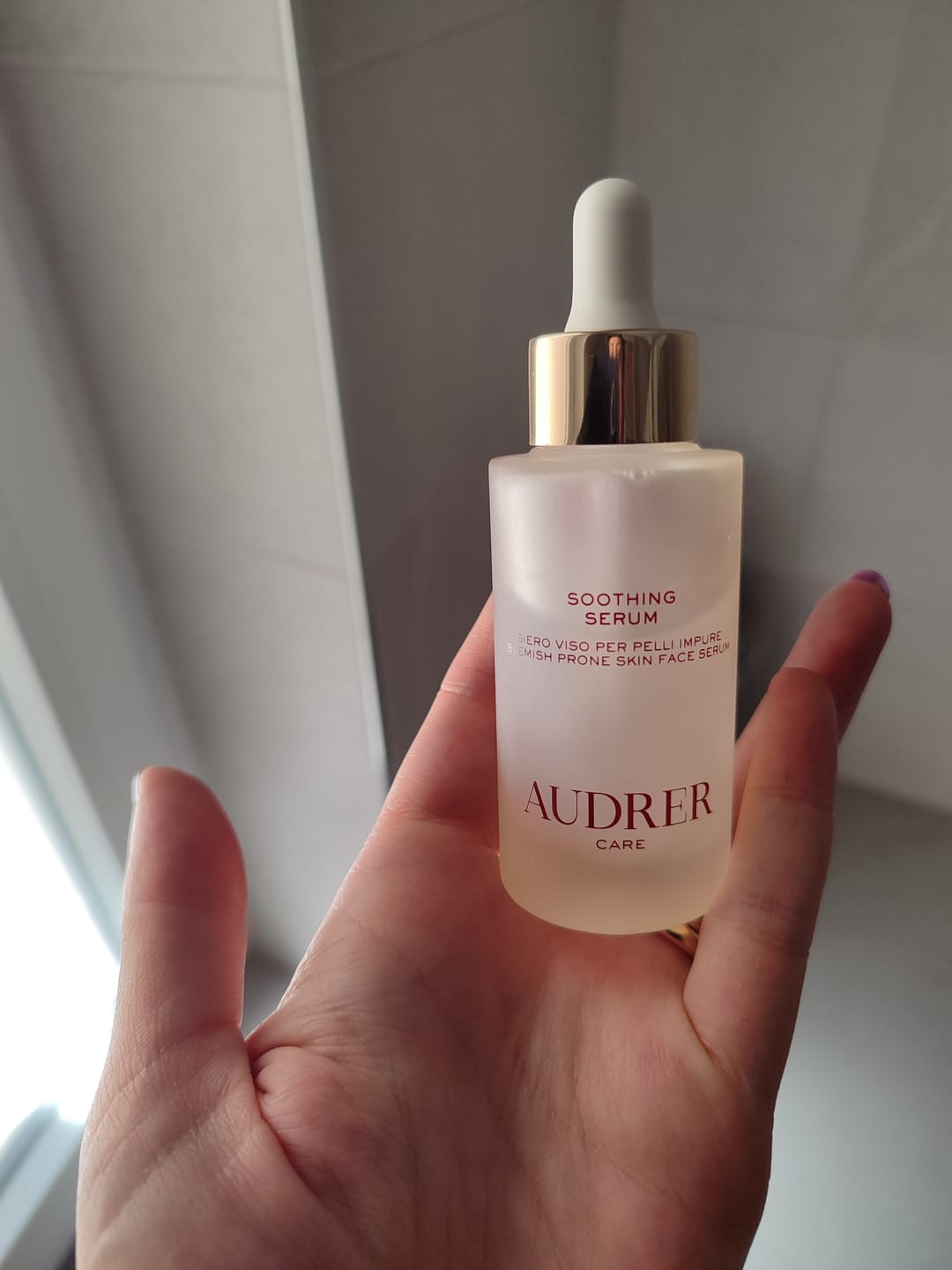 Customer photo review of Soothing Serum