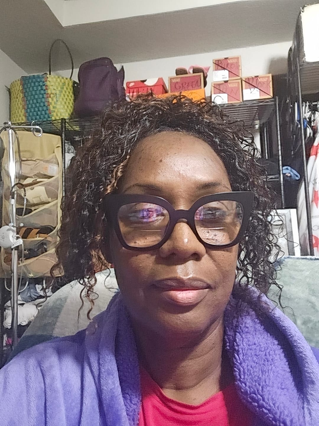 Customer photo review of #4 Medium Brown Deep Wave Human Crochet Hair
