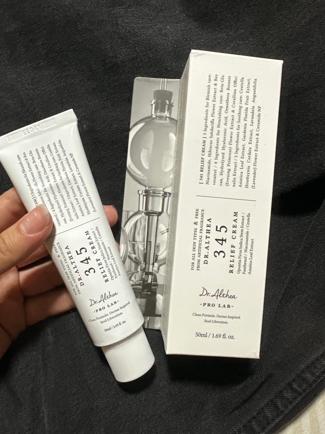 Customer photo review of 345 Relief Cream