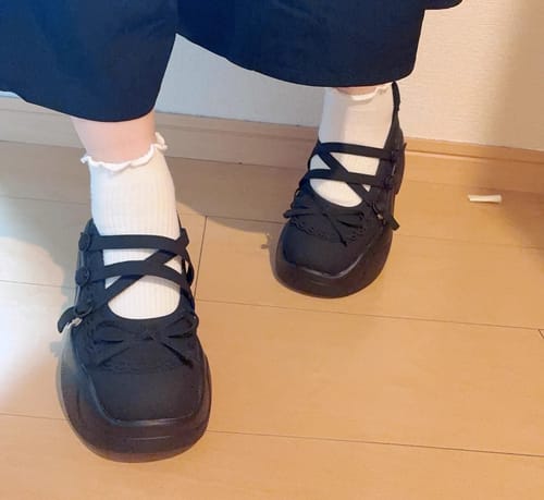 Customer photo review of Sweet girl sneakers