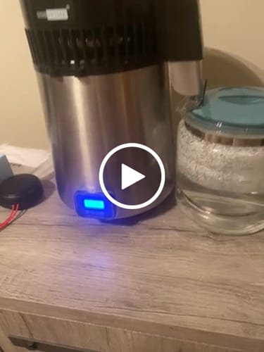 Customer video review of Water Distiller 1.1 gallon