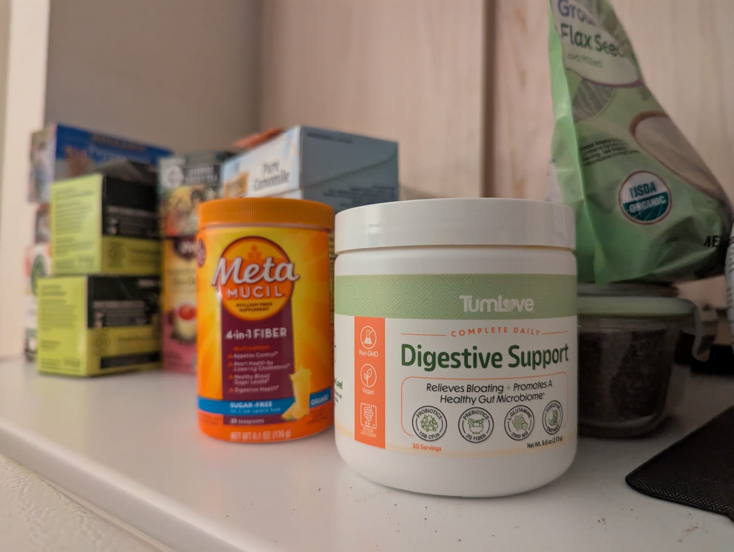 Customer photo review of Daily Digestive Support Powder