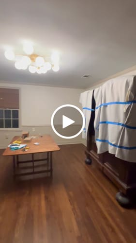 Customer video review of Blossom 12-Light Opal Glass Bubble Semi Flush Chandelier