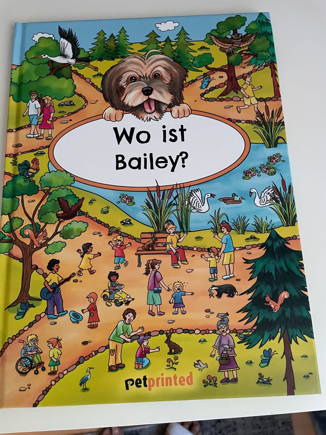 Customer photo review of Wo bist du? - Personalisiertes Hunde-Wimmelbuch