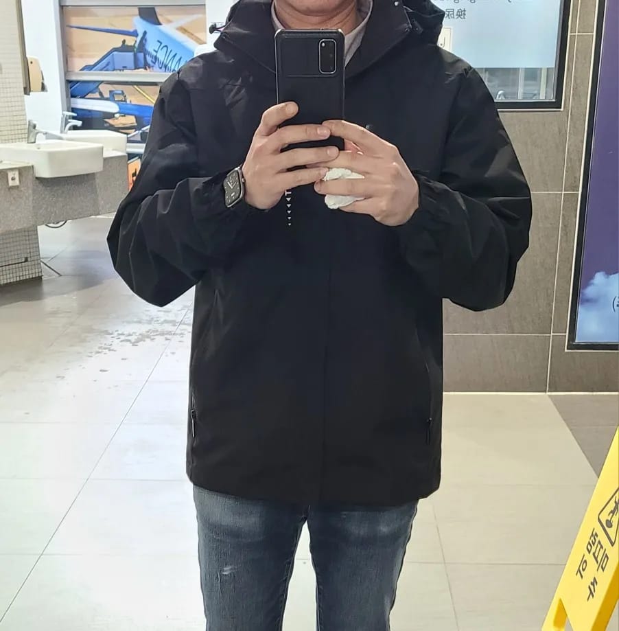 Customer photo review of Ultraleichte Exoplorer Modern Regenjacke