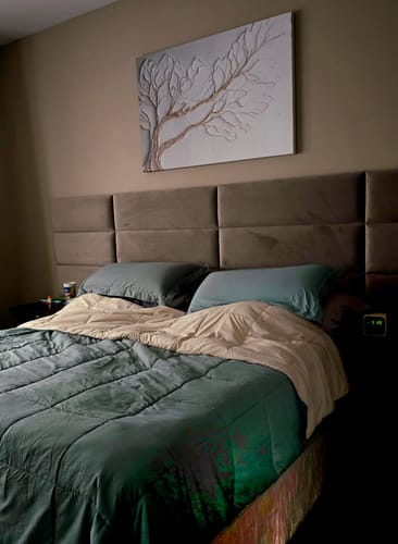 Customer photo review of Tree Timeless Canopy – Elegant Nature-Inspired Wall Art in Neutral Earth Tones