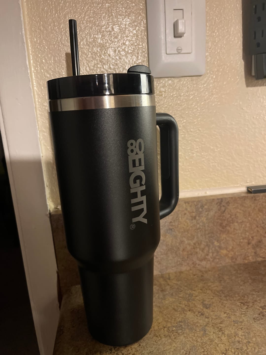 Customer photo review of 80Eighty® Black Tumbler