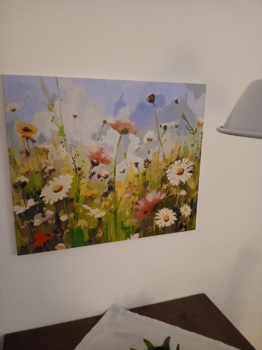 Customer photo review of Wildblumen - Malen nach Zahlen