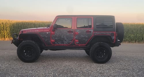 Customer photo review of MEK Removable Trail Armor: JKU