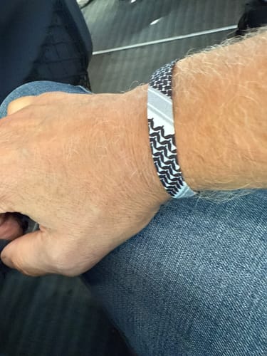 Customer photo review of Keffiyeh Bracelet