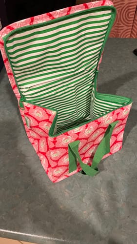 Customer photo review of Lunch Bags - Crabby Shells