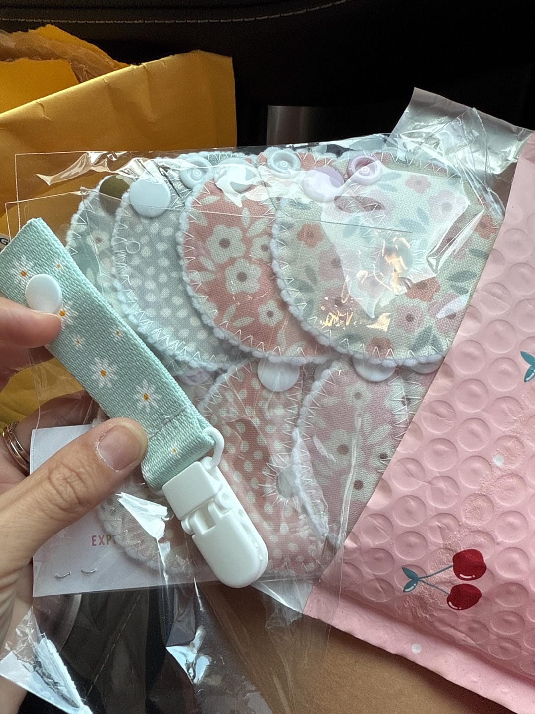 Customer photo review of Boho Feeding tube pads | AMT button pads | Mic-key button pads