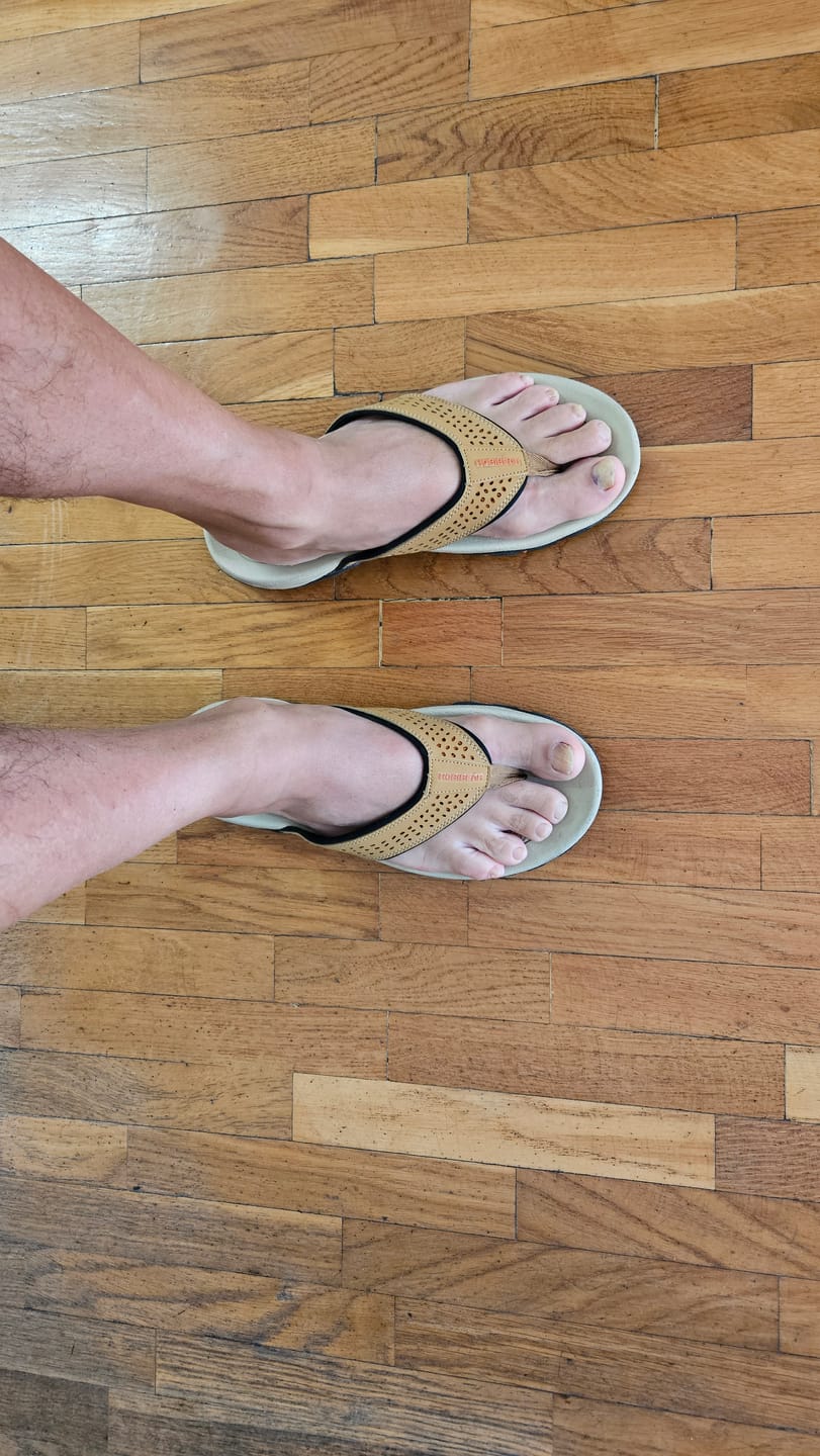 Customer photo review of Ramble Lite - Chanclas Anchas