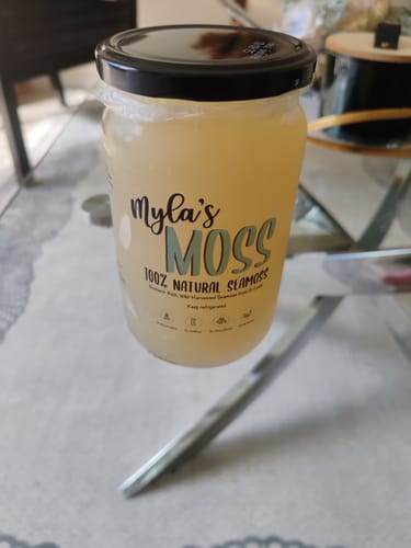 Customer photo review of MYLASMOSS SEAMOSS GEL (720ML)