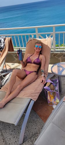 Customer photo review of EDEN SCRUNCH BOTTOM - GLITTER BERRY