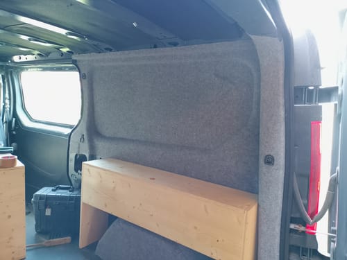 Customer photo review of Carpet Filz selbstklebend für Camper