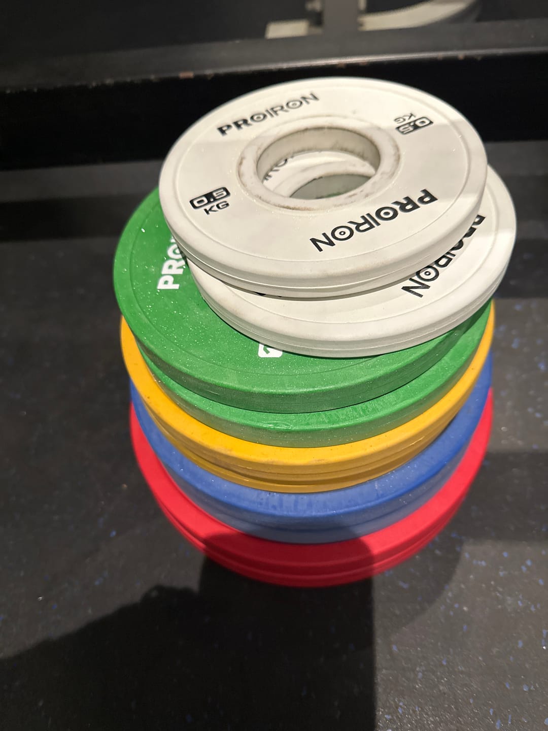 Customer photo review of Discos Olimpicos Fraccionales (Par)
