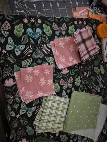 Customer photo review of Mrs Quilty Subscription Box 3