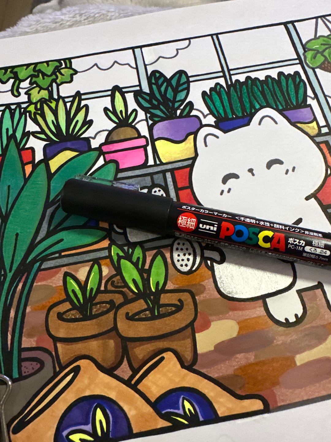 Customer photo review of Uni Posca PC-1M - Marcador Extra Finos Clásico (Japonés)