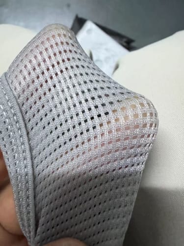 Customer photo review of 3 Pack Men's Ultra-Soft Breathable Mesh Ice Silk Briefs