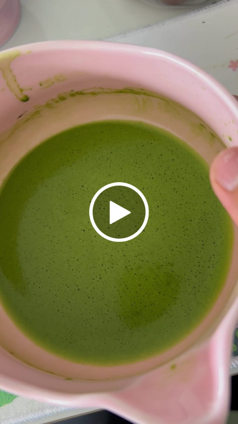 Customer video review of Matcha Set-Beginner Sakura Pink