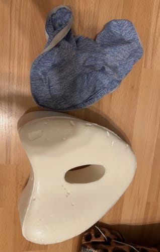Customer photo review of KneeComfy-Kniekissen