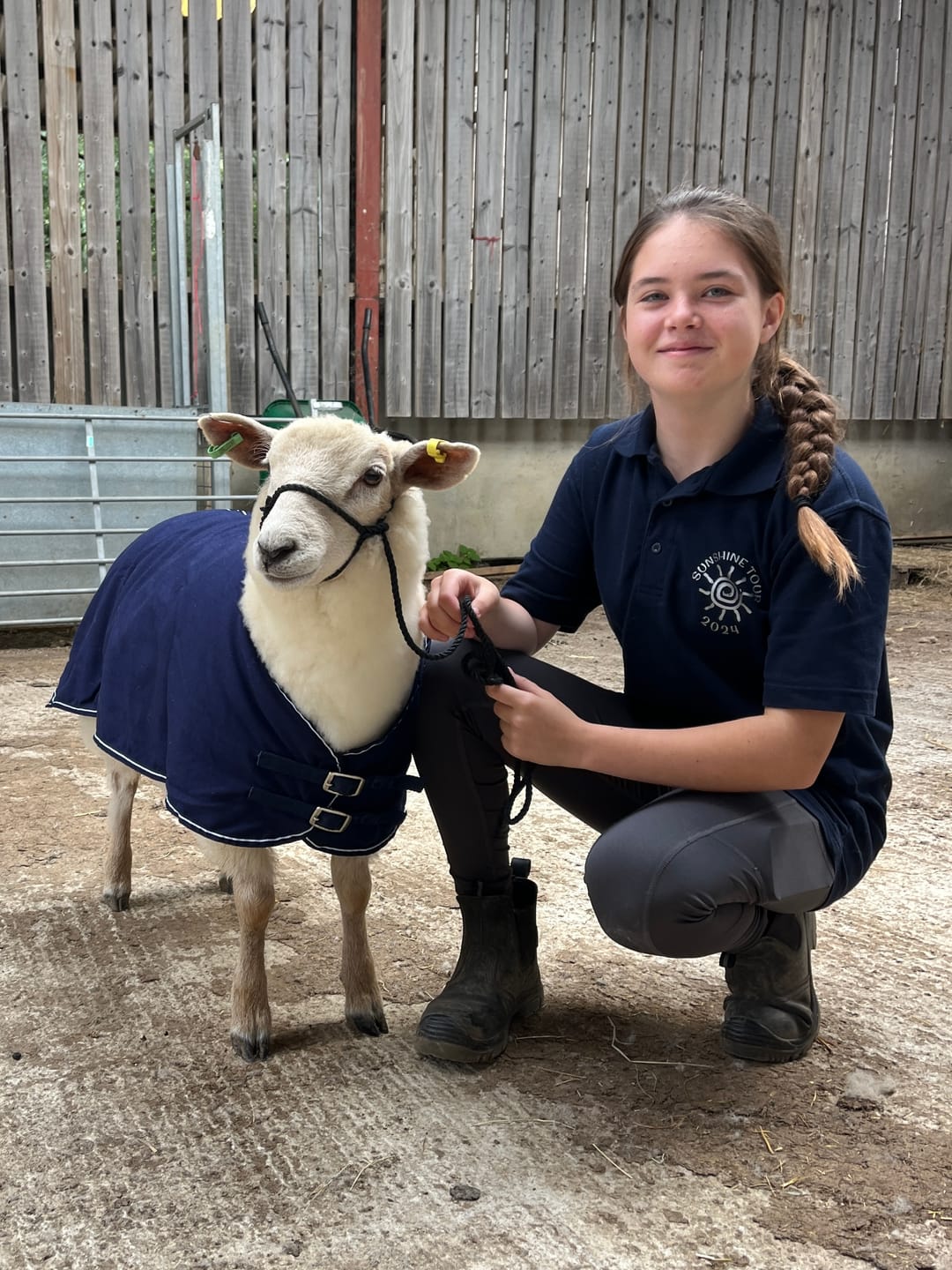 Customer photo review of Travel & Show Sheep Coat
