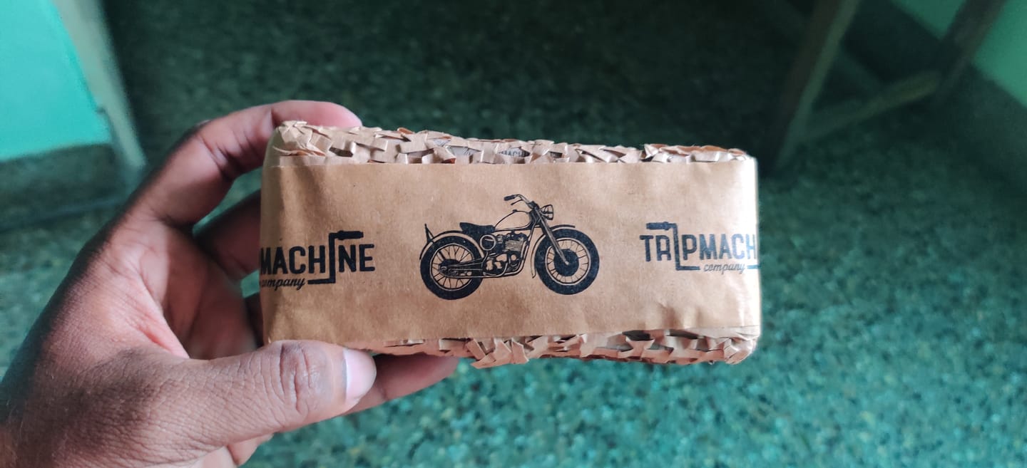 Customer photo review of key fob with antique gold