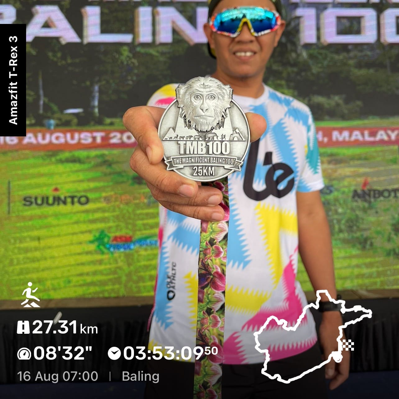 Customer photo review of KE9408 Multi-Lens Sports Sunglasses