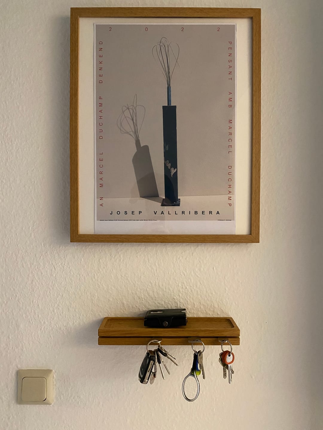 Customer photo review of Schlüsselbrett TALEA aus Holz
