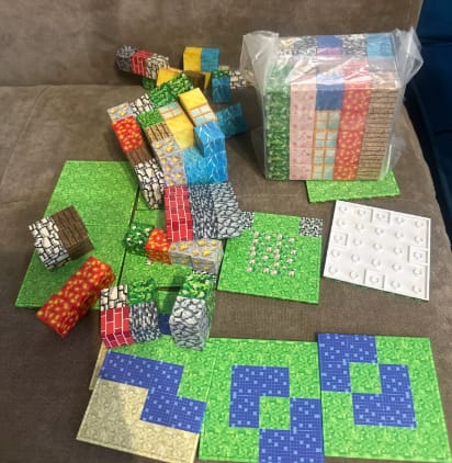Customer photo review of 100 Bloques Magnéticos CREARIO™