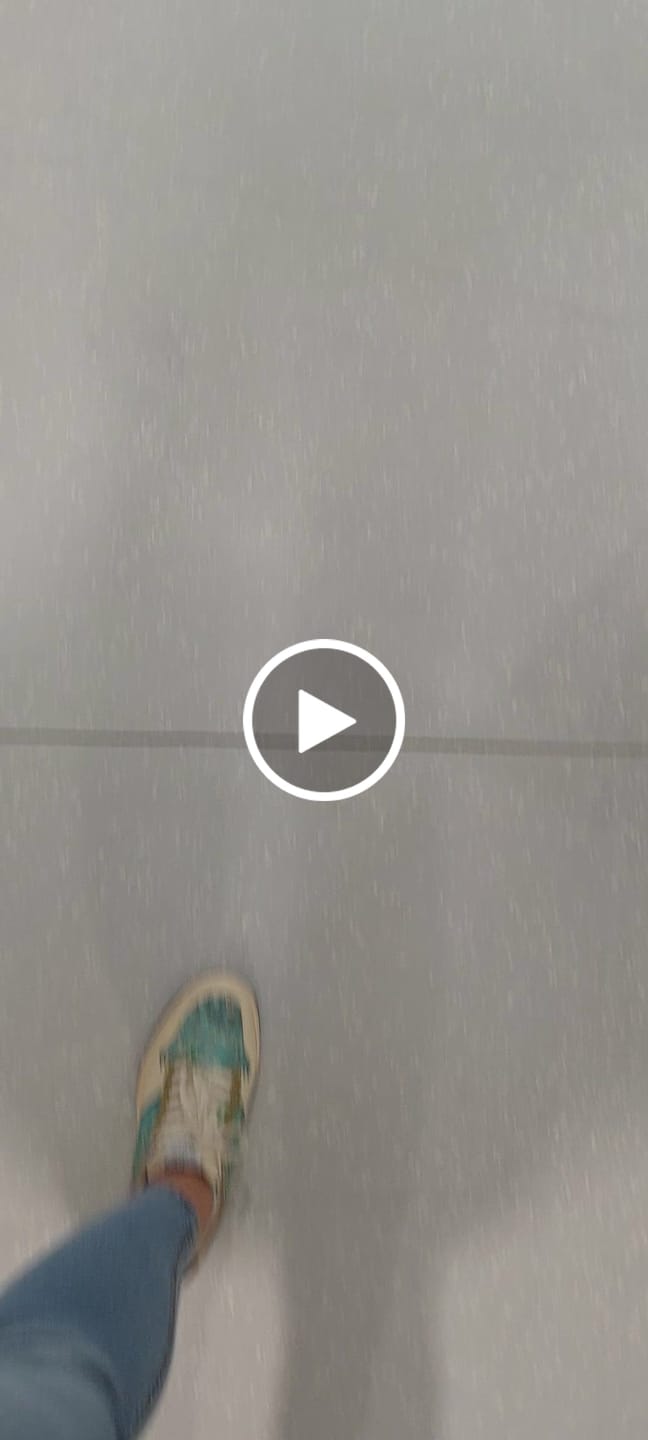 Customer video review of Van Gogh Almond Blossoms inspired sneakers
