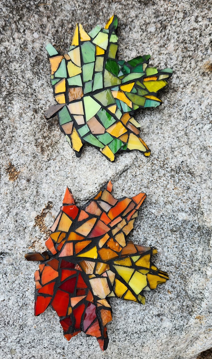 Customer photo review of Unfinished Wood Maple Leaf Shape - Craft - up to 46" DIY 6" / 1/8"