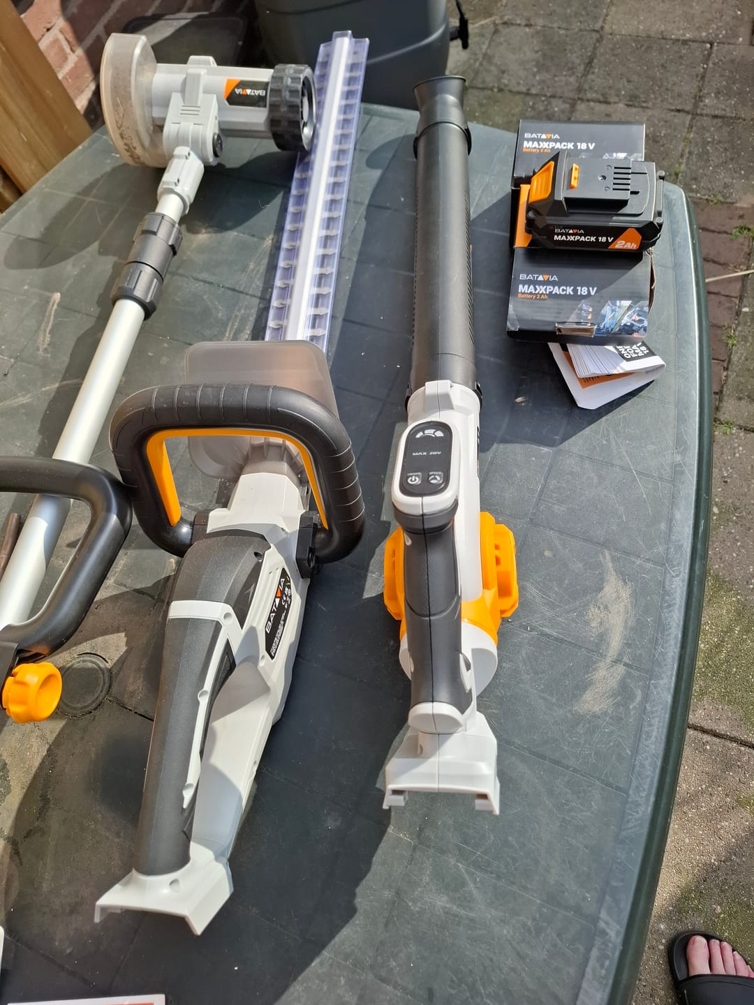 Customer photo review of 18V Cordless Multi-Blower