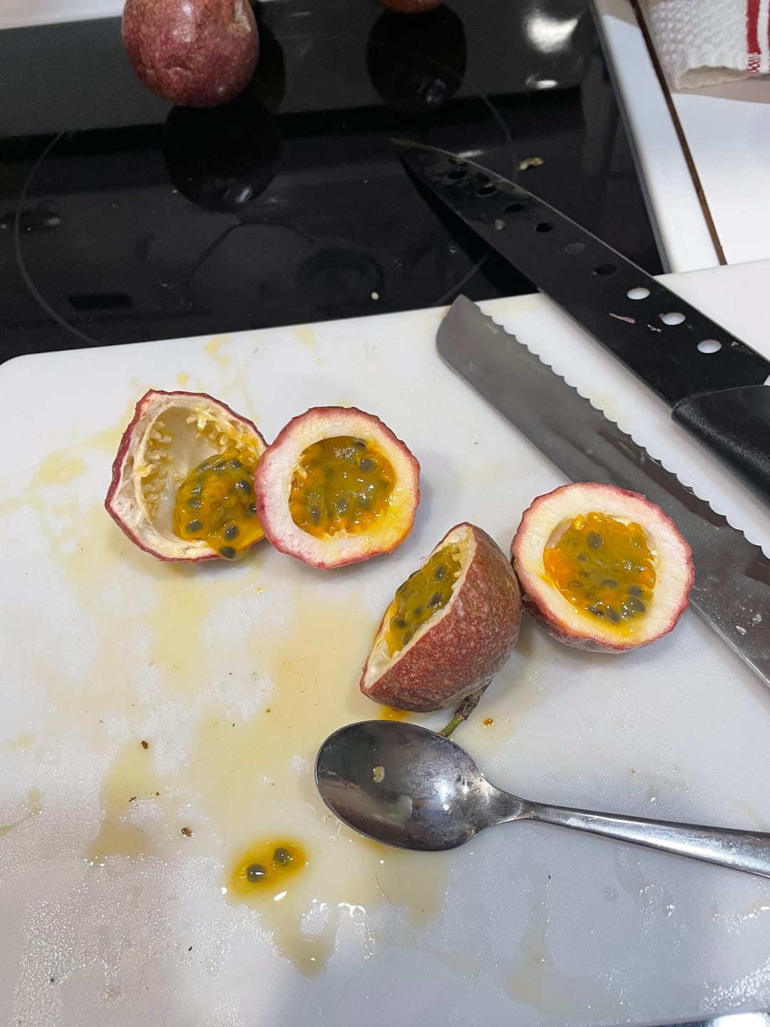 Customer photo review of Purple/Pink Passionfruit (Lilikoi)