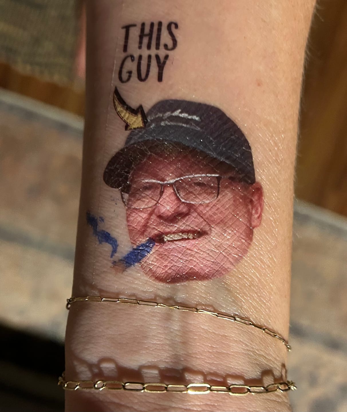 Customer photo review of This Guy's Birthday!