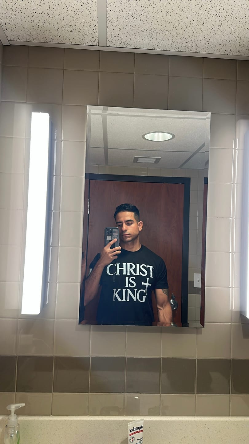Customer photo review of Jesus is King T-Shirt