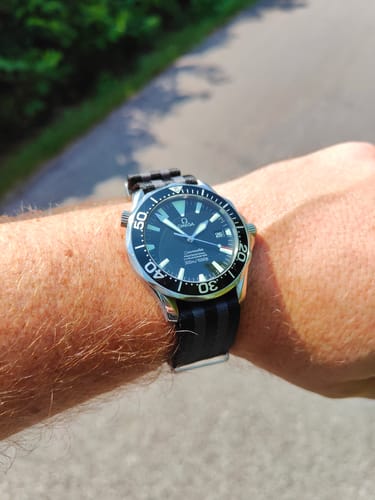 Customer photo review of HD Bond Nylon Watch Strap