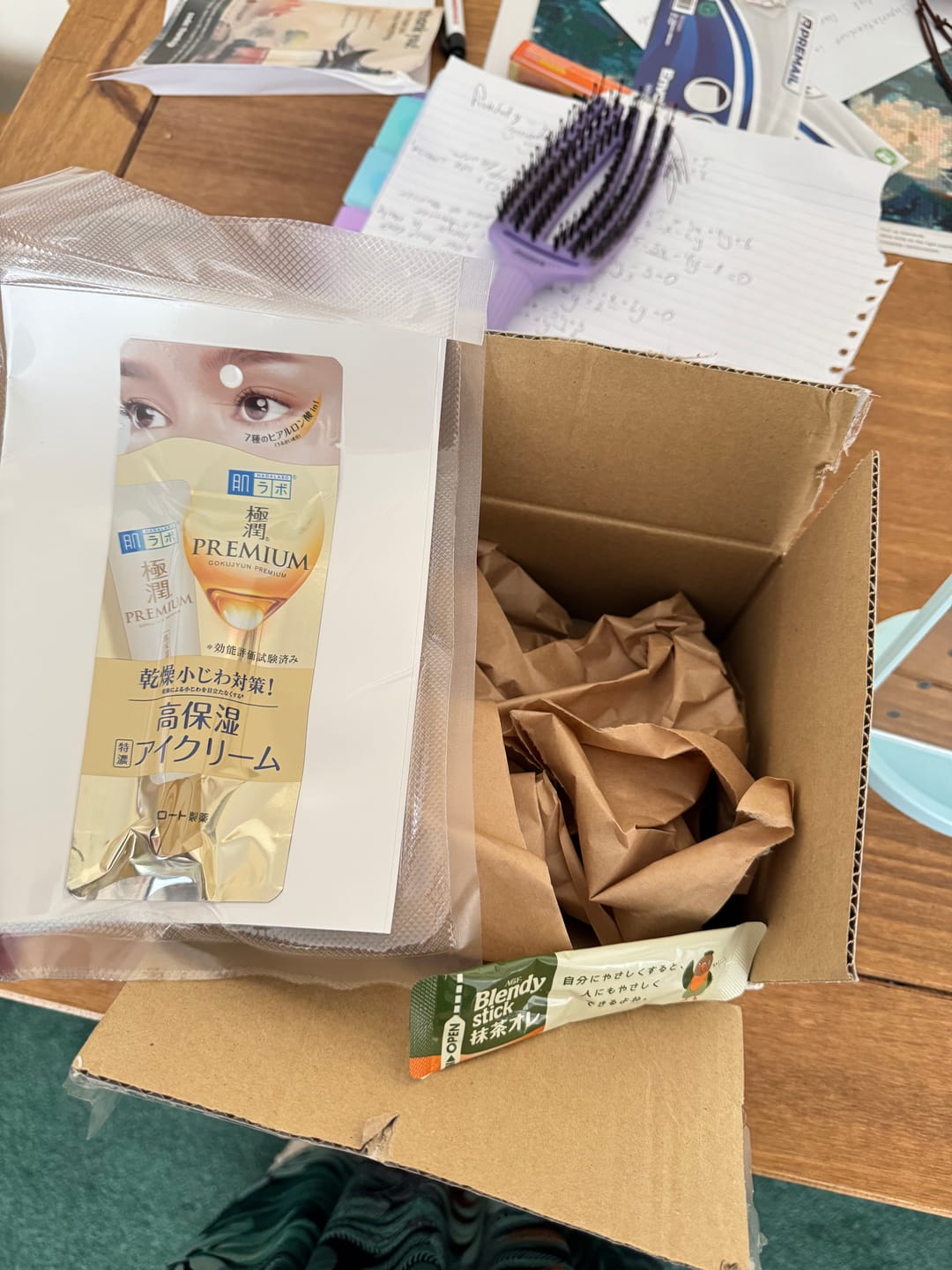 Customer photo review of Hada Labo Premium Eye Cream 20ml