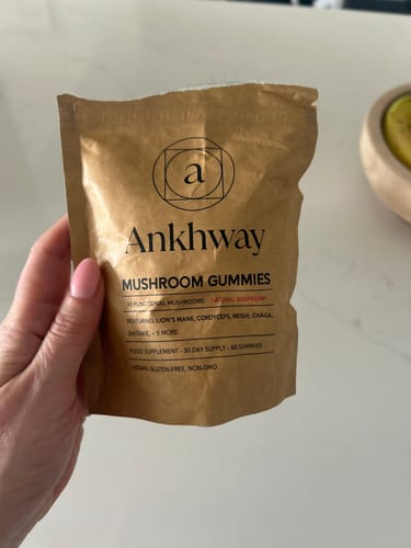 Customer photo review of Mushroom Gummies