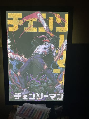 Customer photo review of Custom Design Plexi Glass Wall Art Vertical (Large - 24" X 16")