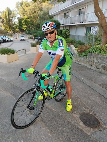 Customer photo review of 2005 Bianchi Retro Short Sleeve Cycling Kits