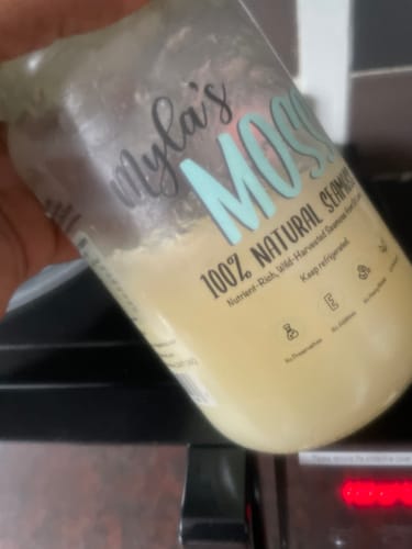 Customer photo review of MYLASMOSS SEAMOSS GEL (720ML)