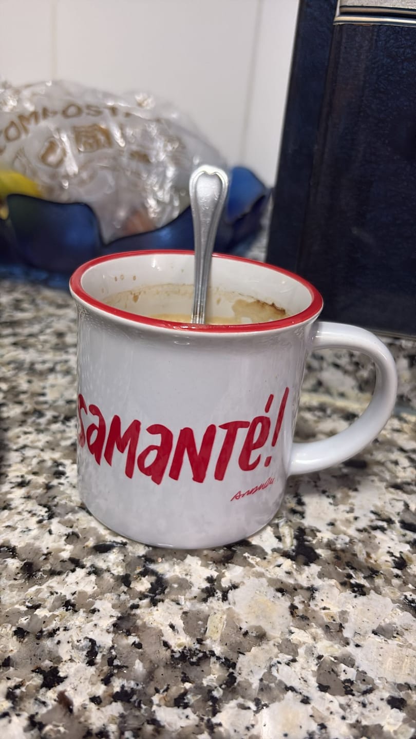 Customer photo review of Taza "Samanté!" vintage
