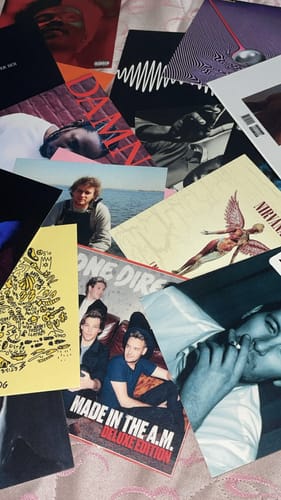 Customer photo review of PLAYLIST - ALBUM COVER PRINTS - CUSTOM WALL COLLAGE POSTERS