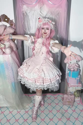 Customer photo review of Satin lace-up ballet shoes