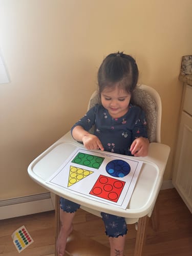 Customer photo review of The Toddler Box- 3 Months