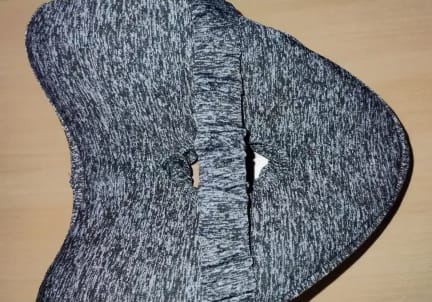 Customer photo review of KneeComfy-Kniekissen